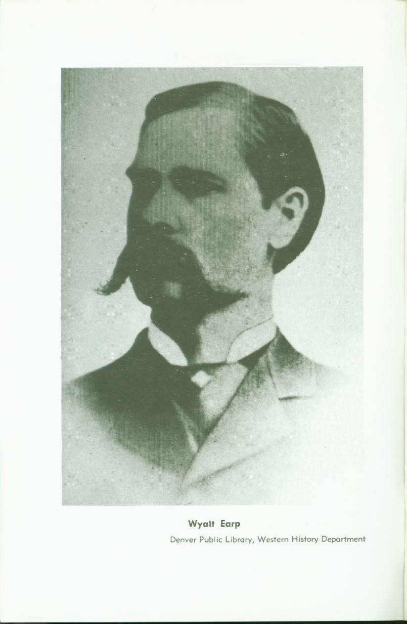 DOC HOLLIDAY, BAT MASTERSON, & WYATT EARP: their Colorado Careers. timb0757b